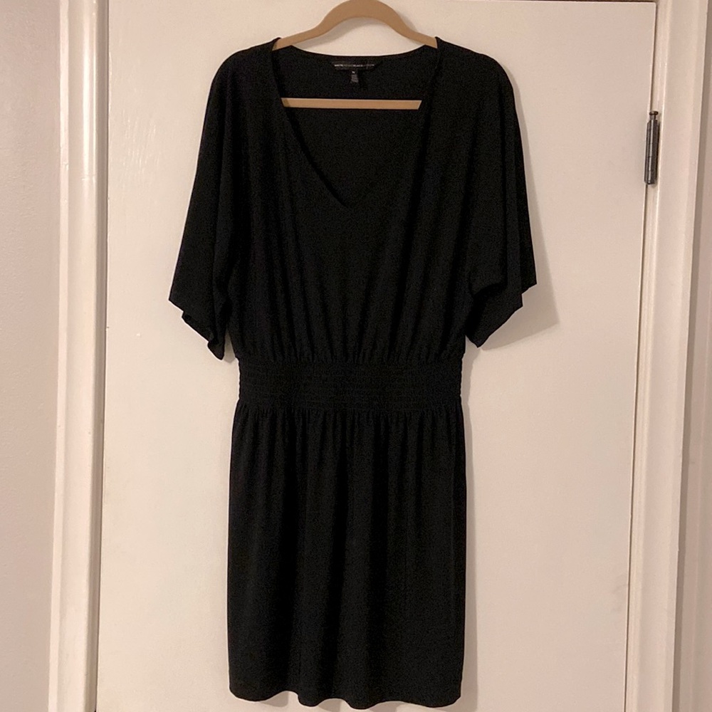 White House Black Market Ruched Waist Dress